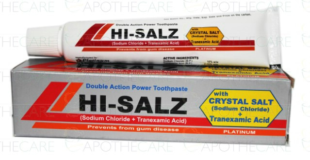 Hi salz  toothpaste