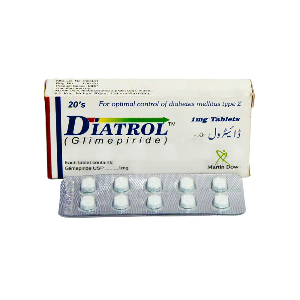 Diatrol 1mg tablet